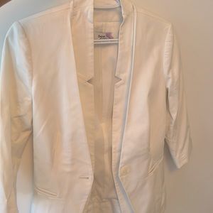 Bebe White Blazer